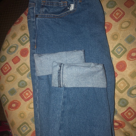 Cuffed Skinny Jeans - Picture 1 of 3